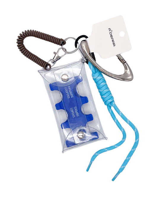 MARINE OVAL RING COIN POUCH