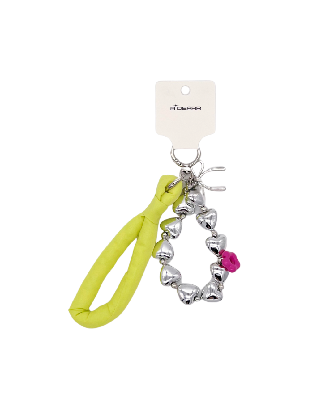 PUFFY HEART STRINGS LIME