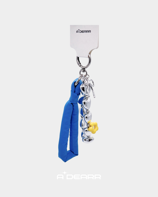 PUFFY HEART STRINGS BLUE