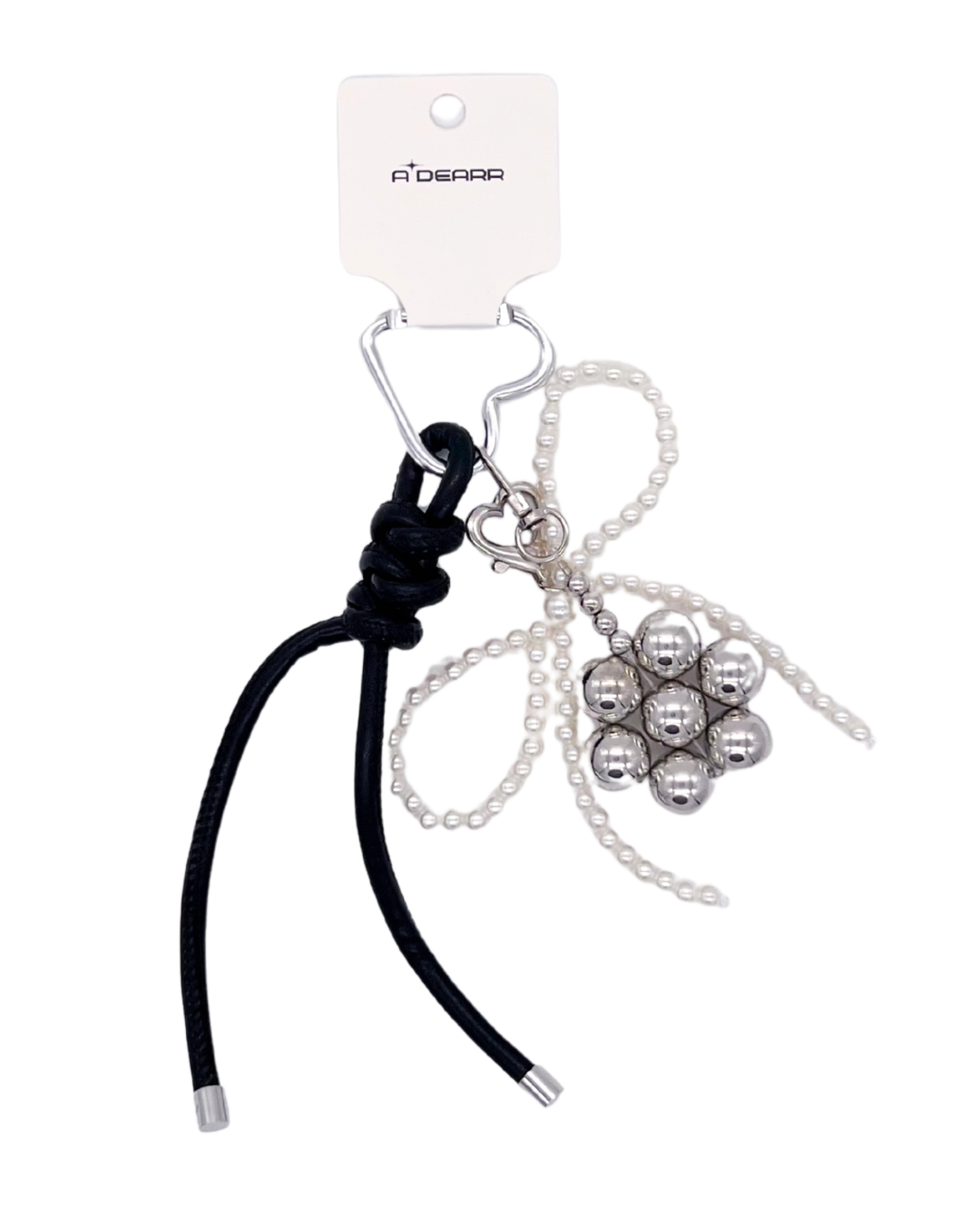 KIREI LUCKY KNOT CHARMS BLACK