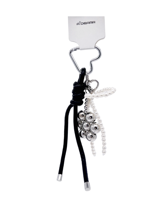 KIREI LUCKY KNOT CHARMS BLACK