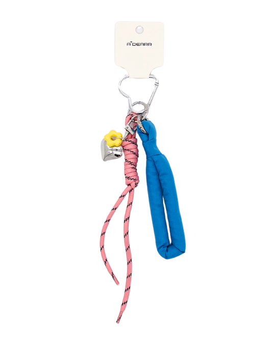 PUFFY BLOOM STRAP BLUE